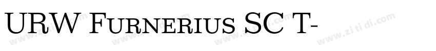 URW Furnerius SC T字体转换